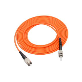 Fiber optic patch cord ST-FC multi mode 1 core 1-150M customizable