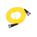 Fiber optic patch cord ST-ST single mode 2 cores 1-150M customizable