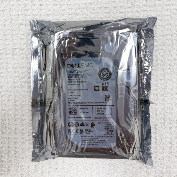 Dell 0F4JXT 8TB 7.2K 6Gbps 3.5  HDD Hard Drive