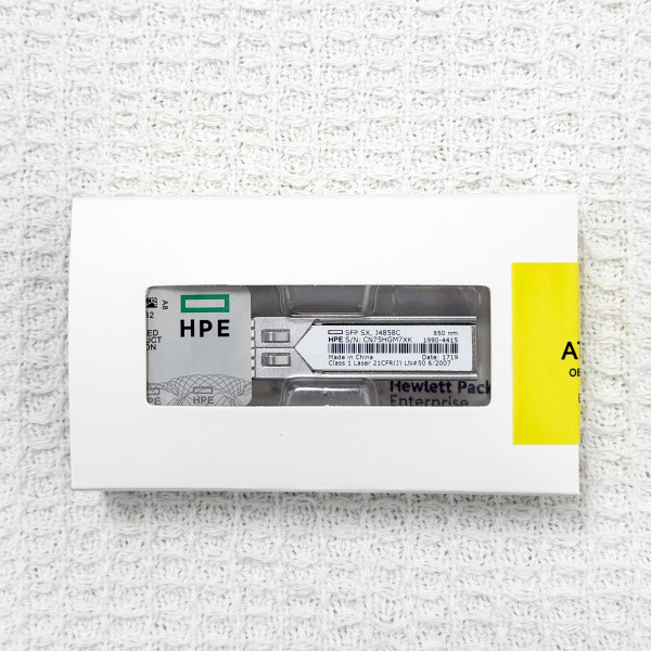 HPE J4858C X121 1G SFP LC SX 500m MMF Transceiver