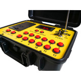 Free shipping Bilusocn 300M distance+60 Cues Fireworks Firing System ABS Waterproof Case remote Control Equipment
