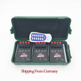 Shipping From Germany 12 Cue Wireless Fireworks Firing system equipment+Igniter Remote control