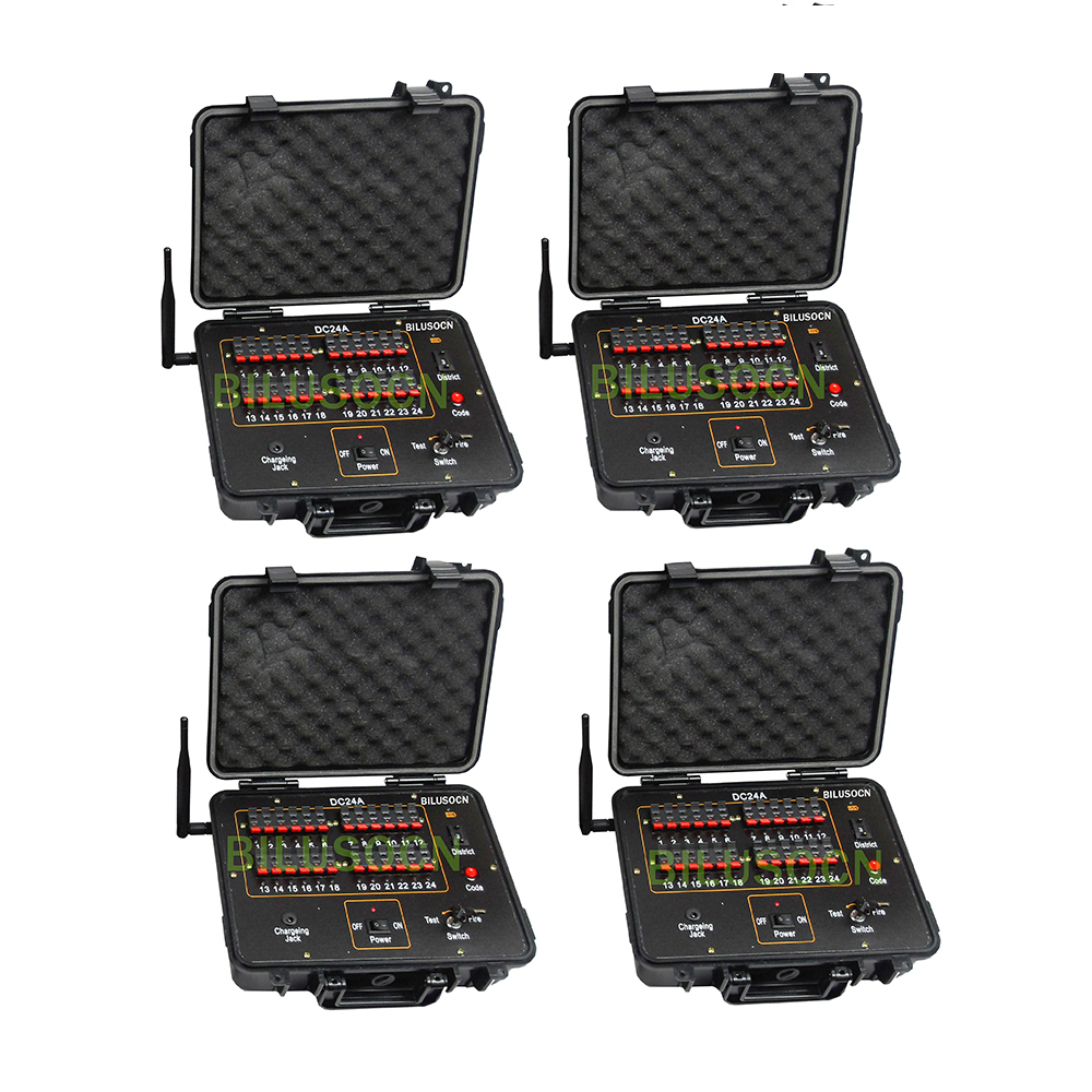 BILUSOCN 4 sets 24 cues  receivers (DC24A) Work with DB240D