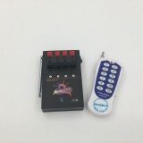 BILUSOCN 10 pcs 4 channel fireworks firing system+wireless pyrotechnic equipment