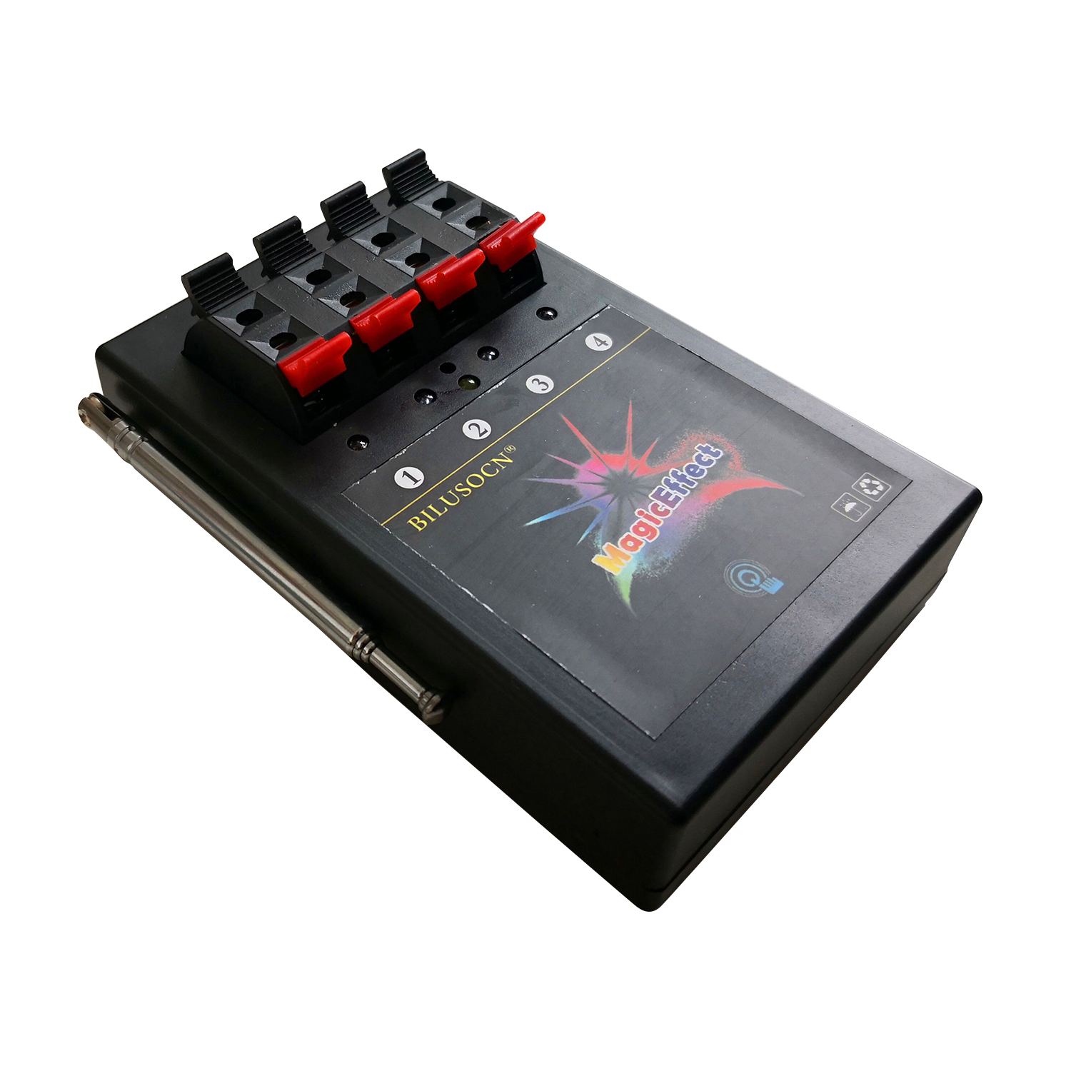 1 PCS 4 cues receiver box 433MHZ for fireworks firing system