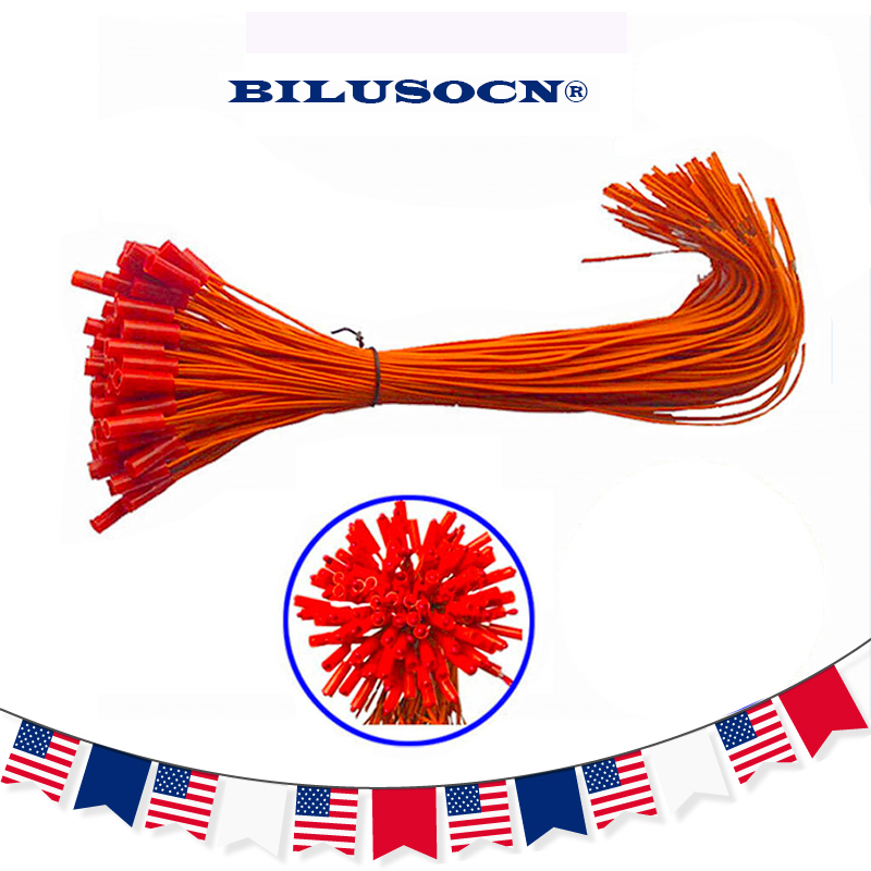 BILUSOCN® 1000pcs/lot 11.81in Insulated copper wire;  copper wire（Z)