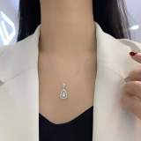 Water Droplets Diamond Necklace