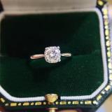 Four Claw Diamond Ring