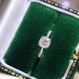 Four Claw Diamond Ring
