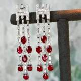 Luxury Ruby Earring 