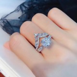 The Most Beautiful V-shaped Diamond Ring