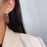 Luxury Ruby Earring 