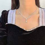 3.85 Carats Diamond Necklace