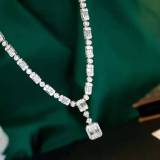 3.85 Carats Diamond Necklace