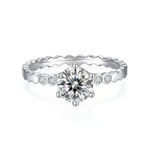 Moissanite Diamond Ring 1.00ct 