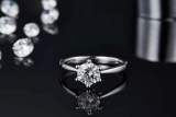 Moissanite Diamond Ring 1.00ct 