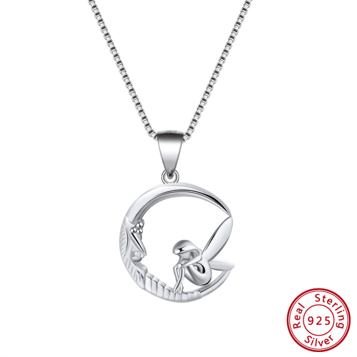 925 Sterling Silver  Necklace with AAAA CZ 