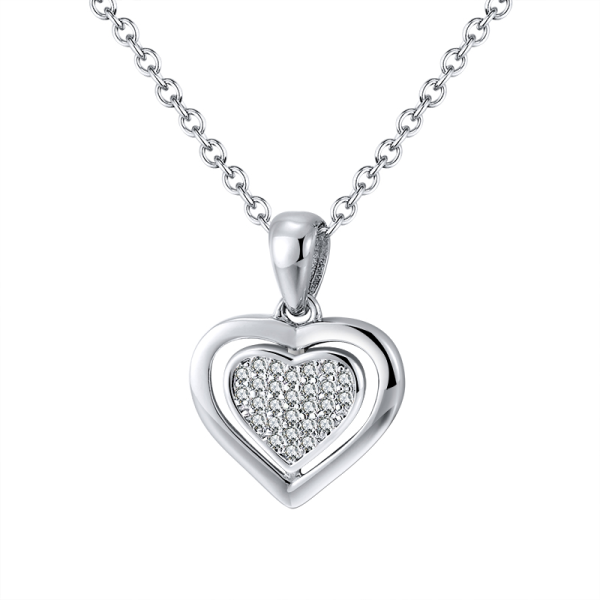 925 Sterling Silver  Necklace with AAA CZ