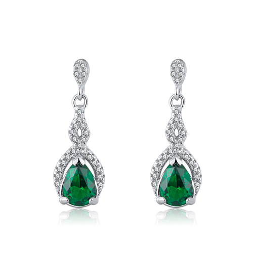 S925 Sterling silver Earring with AAAA CZ