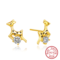 S925 Sterling silver Earring with AAAA CZ