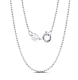 925 Sterling Silver 1.2mm Ball Bead Chain Necklace