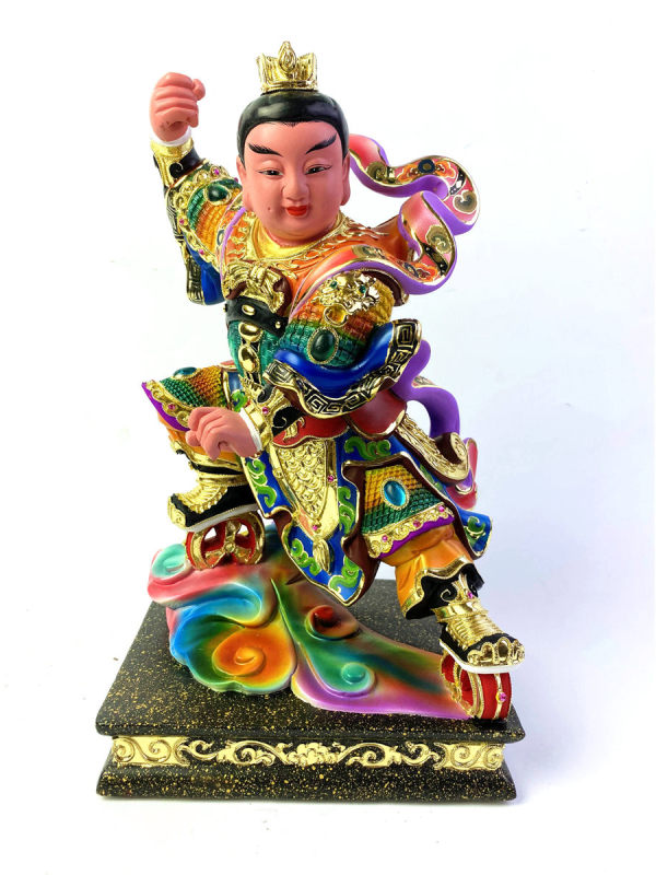 風火輪中壇元帥哪吒/三太子粉綫/珍珠漆/一尺