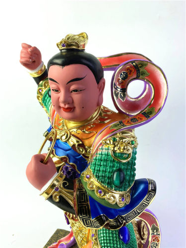 單輪中壇元帥哪吒/三太子粉綫/珍珠漆/尺三