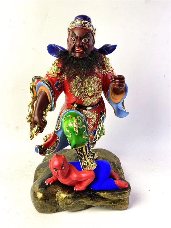鍾馗/驅魔帝君粉綫/珍珠漆/尺三