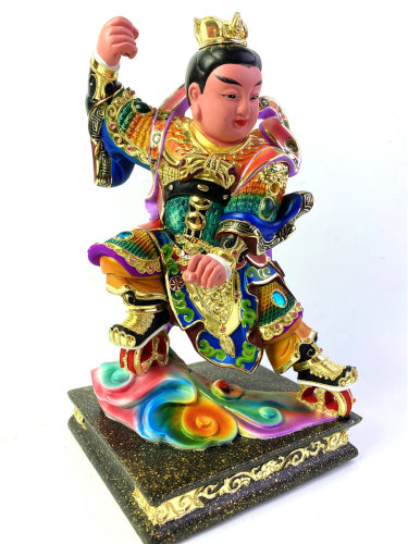 風火輪中壇元帥哪吒/三太子粉綫/珍珠漆/一尺