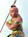 三歲中壇元帥哪吒/三太子粉綫/珍珠漆/8寸8