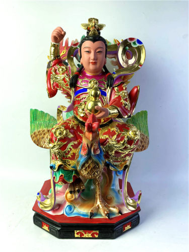 乘鳳九天玄女/九天娘娘粉綫/珍珠漆/尺六