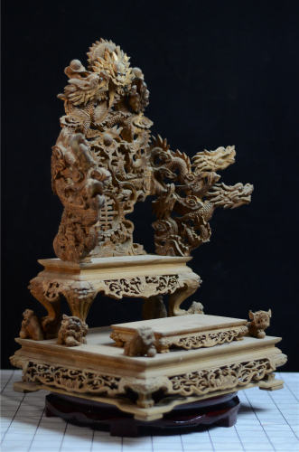 九龍椅 手工清刀/白身/一尺七/52cm