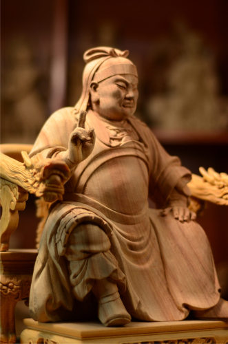 拖椅關公/關聖帝君/白身/一尺/尺三/尺六/12寸/16寸/19寸