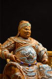 拖椅關公/關聖帝君/白身/一尺/尺三/尺六/12寸/16寸/19寸