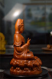 觀音/觀世音菩薩/婆娑三聖/錦雕/二度/尺三/16寸