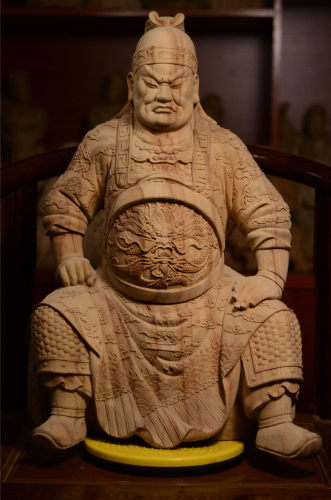 拖椅關公/關聖帝君/白身/2尺2/26寸