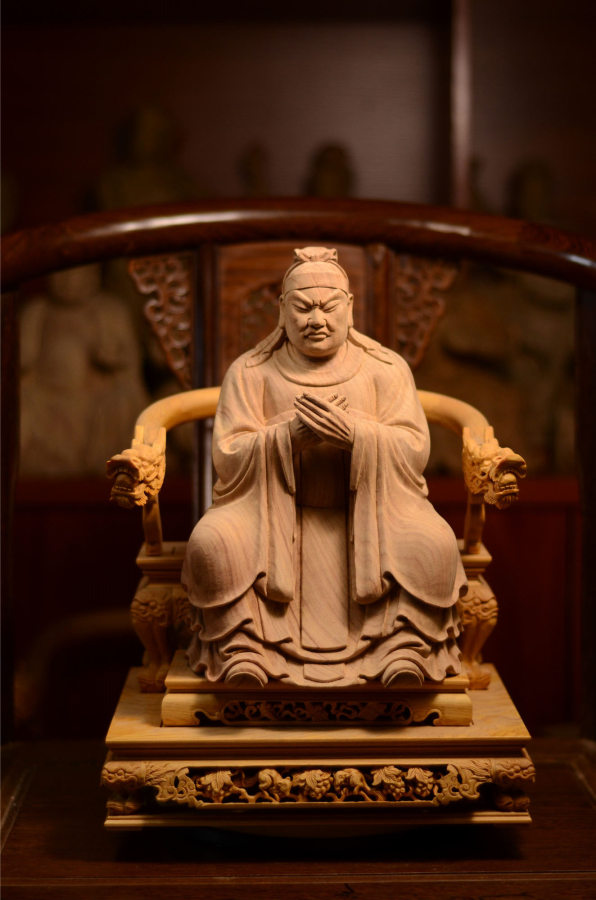 拖椅關公/關聖帝君/白身/一尺/尺三/尺六/12寸/16寸/19寸