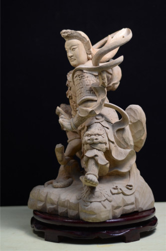 坐山頭玄天上帝/白身/尺三/尺六/16寸/19寸