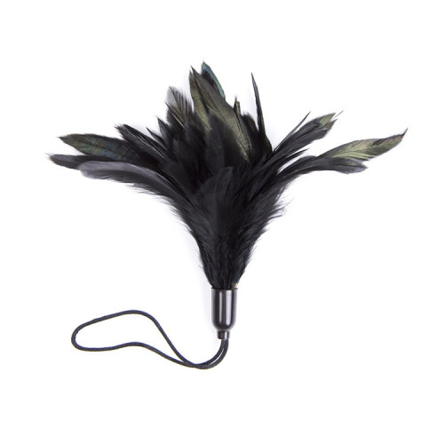 Black Trumpet Turkey Hair Flirts Feathers