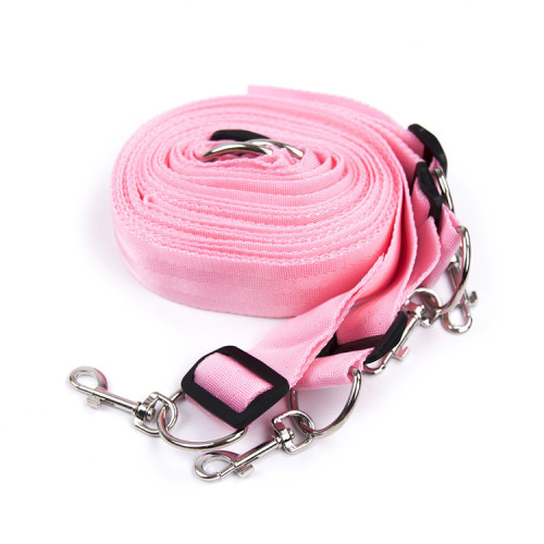 Pink Bondage bed straps