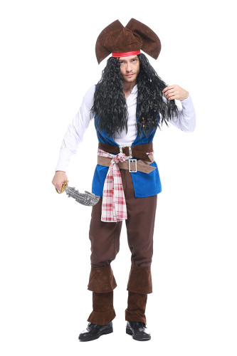 Men's Pirate Captain Jackie Costume