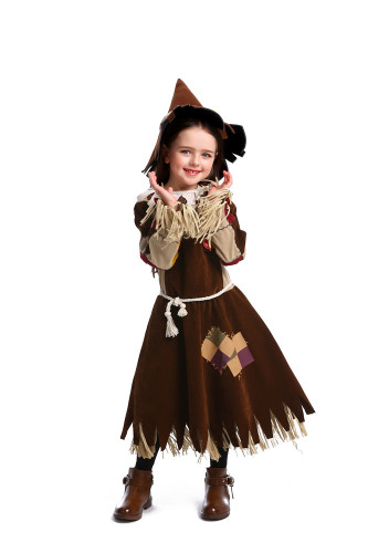 The Wizard of Oz Straw Doll Drama Stage Costume