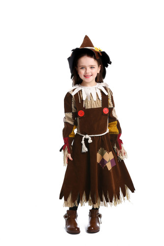 The Wizard of Oz Straw Doll Drama Stage Costume