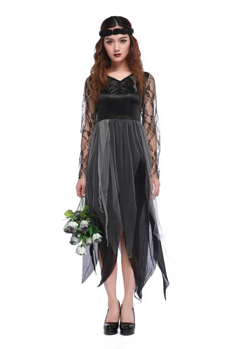 Tulle Lace Ghost Bride Dress