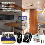 KITASST 12 Volt DC Dimmer Switch for LED RV Lights Interior, 5-24 Volts LED Ceiling Lights Dimmer and Switch for Camper, Recreational Vehicle