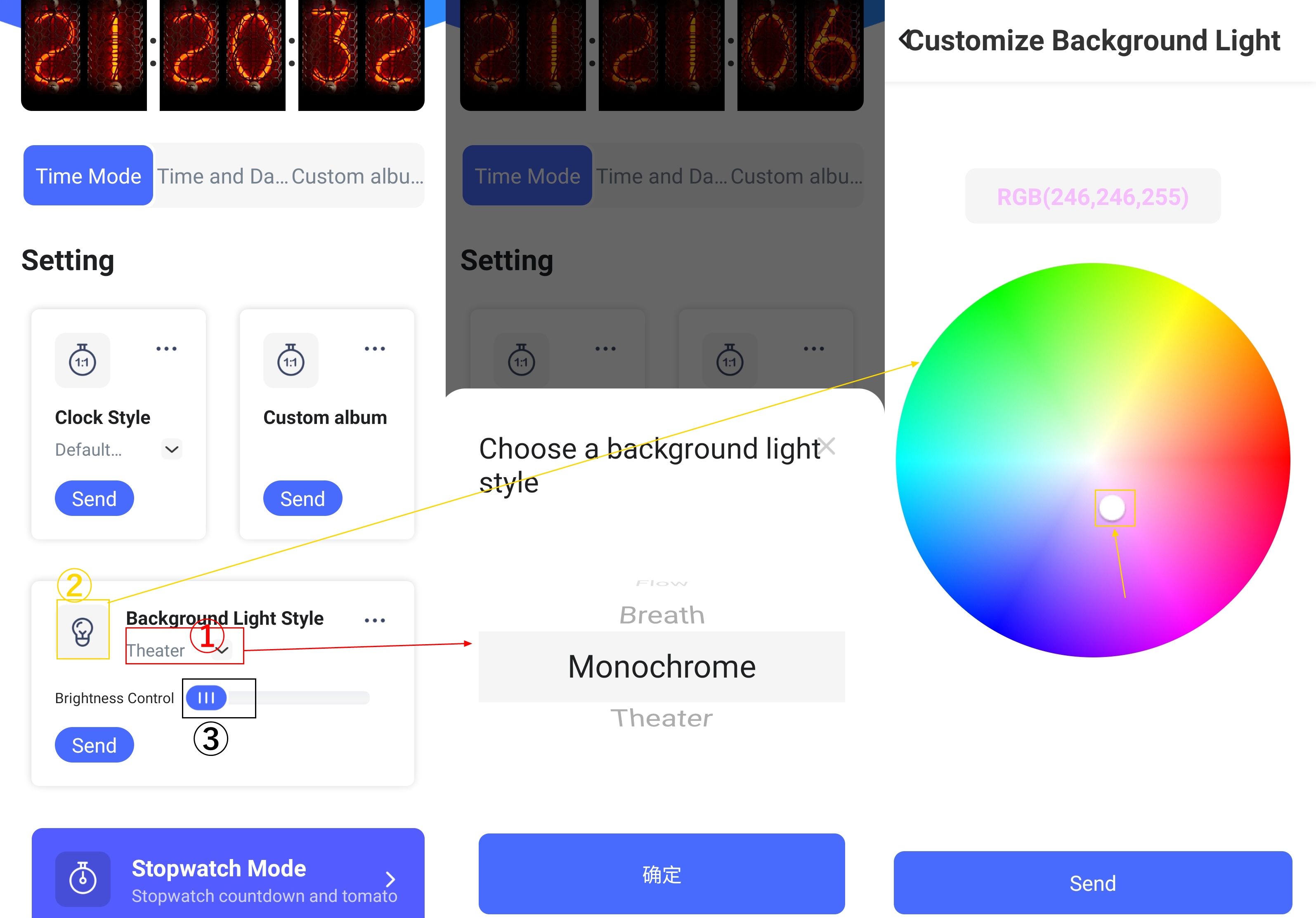 NovelLife Tube Clock APP Instructions-official website NovelLife Tube Clock APP Instructions-official website