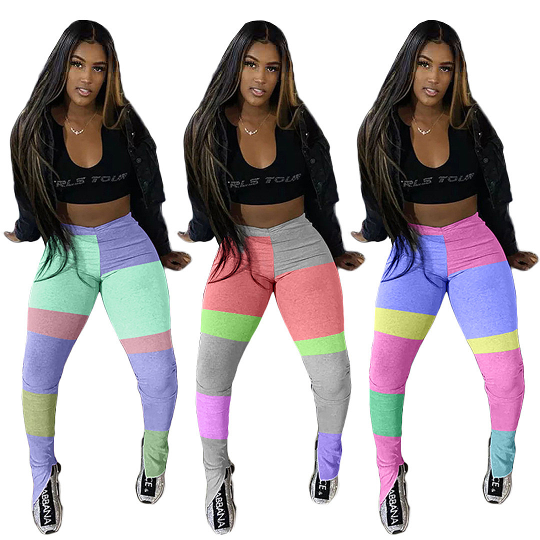 split hem sweatpants