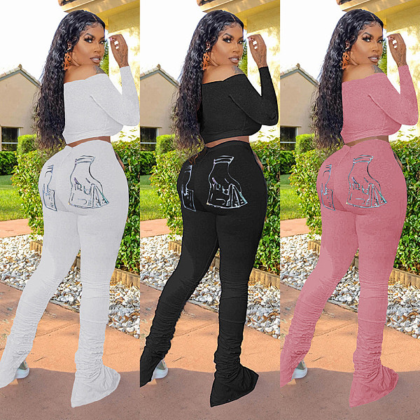 patterned sweatpants