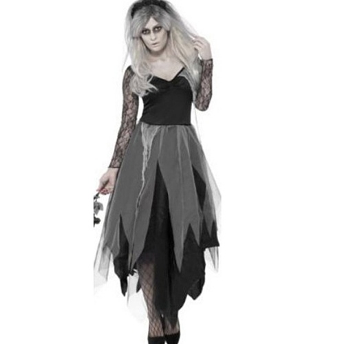 Halloween Vampire Ghost Bride Horror Dress MRP-2178