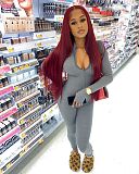 Workout Solid Long Sleeve Front Zipper Skinny Jumpsuit YFS-10038